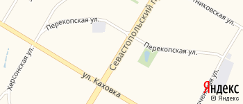 Севастопольский проспект на Яндекс карте