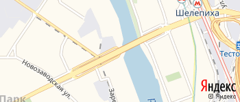 Шелепихинский мост на Яндекс карте