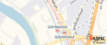 Шелепихинское шоссе на Яндекс карте