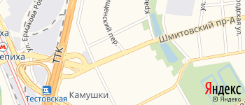 Шмитовский проезд на Яндекс карте