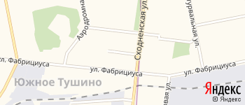 Сходненский проезд на Яндекс карте