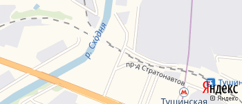 Сходненский тупик на Яндекс карте