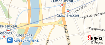 Смоленская улица на Яндекс карте