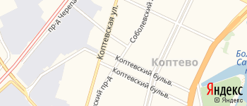 Соболевский проезд на Яндекс карте