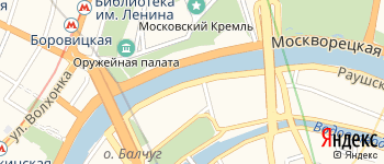 Софийская набережная на Яндекс карте