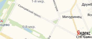Солнцевский проспект на Яндекс карте