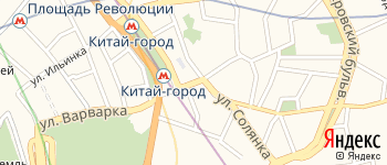 Солянский проезд на Яндекс карте
