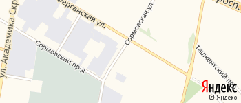 Сормовская улица на Яндекс карте
