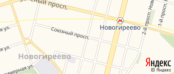 Союзный проспект на Яндекс карте