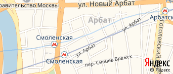 Спасопесковский переулок на Яндекс карте
