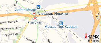 Средний Международный переулок на Яндекс карте