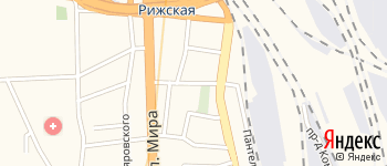 Средняя Переяславская улица на Яндекс карте