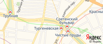 Сретенский бульвар на Яндекс карте