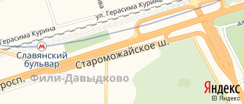 Староможайское шоссе на Яндекс карте