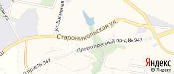 Староникольская улица на Яндекс карте
