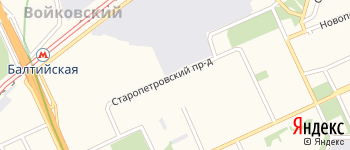 Старопетровский проезд на Яндекс карте