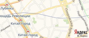 Старосадский переулок на Яндекс карте