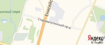 Староватутинский проезд на Яндекс карте