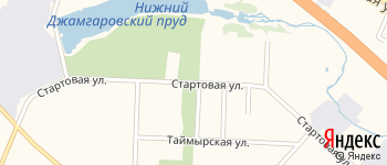 Стартовая улица на Яндекс карте