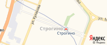 Строгинский бульвар на Яндекс карте
