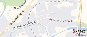 Строительный проезд на Яндекс карте
