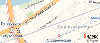 Студенческая улица на Яндекс карте