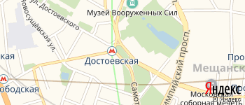 Суворовская площадь на Яндекс карте