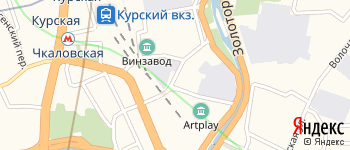 Сыромятнический проезд на Яндекс карте