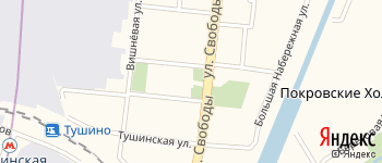 СЗАО на Яндекс карте