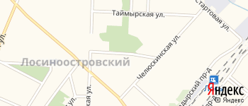 Таёжная улица на Яндекс карте