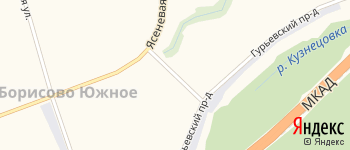 Тамбовская улица на Яндекс карте
