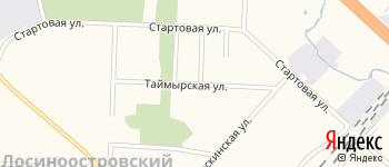 Таймырская улица на Яндекс карте