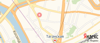 Тетеринский переулок на Яндекс карте