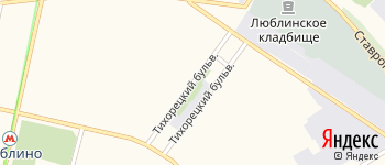 Тихорецкий бульвар на Яндекс карте