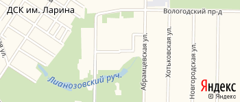 Тобольский переулок на Яндекс карте