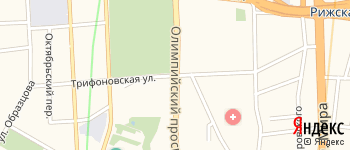 Трифоновская улица на Яндекс карте
