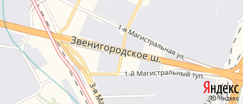 тупик Магистральный 2-й на Яндекс карте