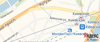 тупик Можайский 1-й на Яндекс карте