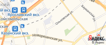 тупик Ольховский 1-й на Яндекс карте