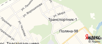 Тупиковая улица на Яндекс карте