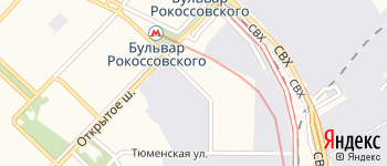 Тюменский проезд на Яндекс карте