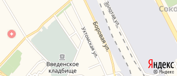 Ухтомская улица на Яндекс карте