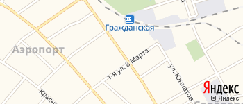 улица 8 Марта (пос. Липки) на Яндекс карте