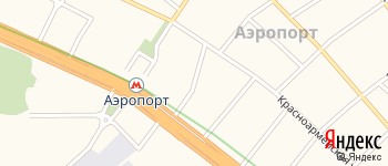 улица Аэропортовская 1-я на Яндекс карте