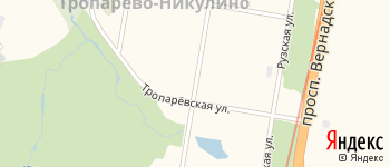 улица Академика Анохина на Яндекс карте