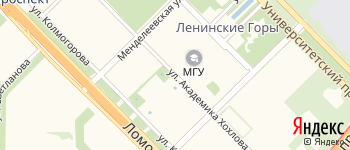 улица Академика Хохлова на Яндекс карте