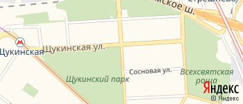 улица Академика Курчатова на Яндекс карте