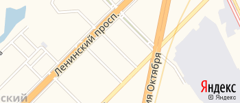 улица Академика Несмеянова на Яндекс карте