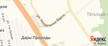 улица Академика Варги на Яндекс карте