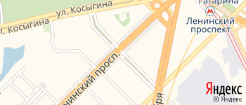 улица Академика Зелинского на Яндекс карте